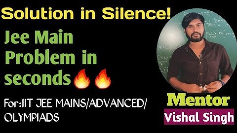 Limit Solved Problem in less than 80 secs|| Mathematics ||IIT JEE Mains & Advanced||By-Vishal Singh