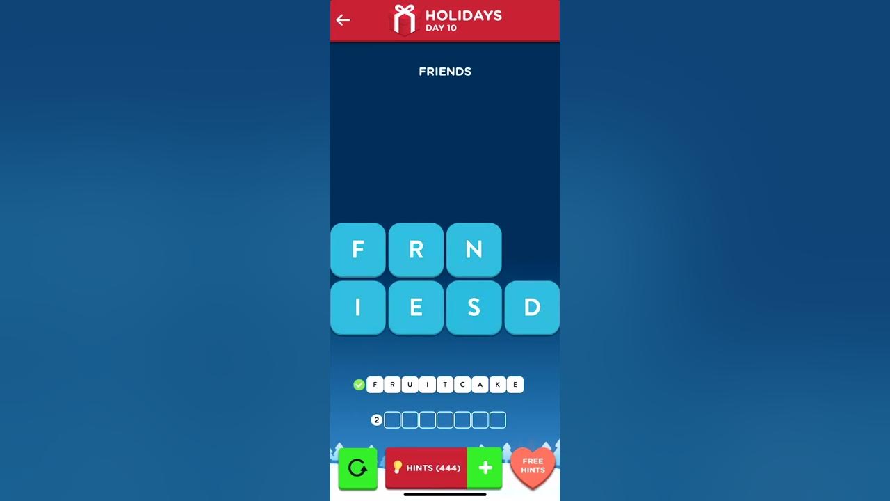 Wordbrain 2 Holiday Event 2019 (Day 10) Wordbrain 2 Answers YouTube