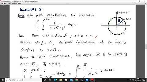 Calicut University-Sem3-Complimentary Mathematics-Double Integrals in Polar Coordinates-Part 3