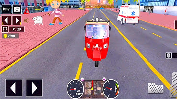 Tuk Tuk auto rickshaw driver game - rickshaw driving fans - Android iOS Gameplay #26