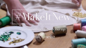 How to Stitch Embellishments | Amelia
