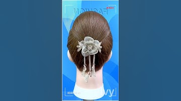 Quick & Classy Updos with the 2025 Hair Tie 💖#HairTutorial #FastUpdo #hairstyleideas