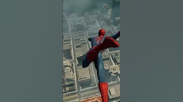 What happens if you fall from the highest point in the SpiderMan games?Part3#gaming#shorts#spiderman