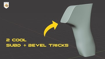 Two IMPORTANT subd + bevel combinations in Blender!