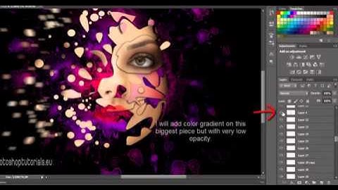 Face explosion | Part 2 | Photo manipulation tutorial | Photoshop tutorial