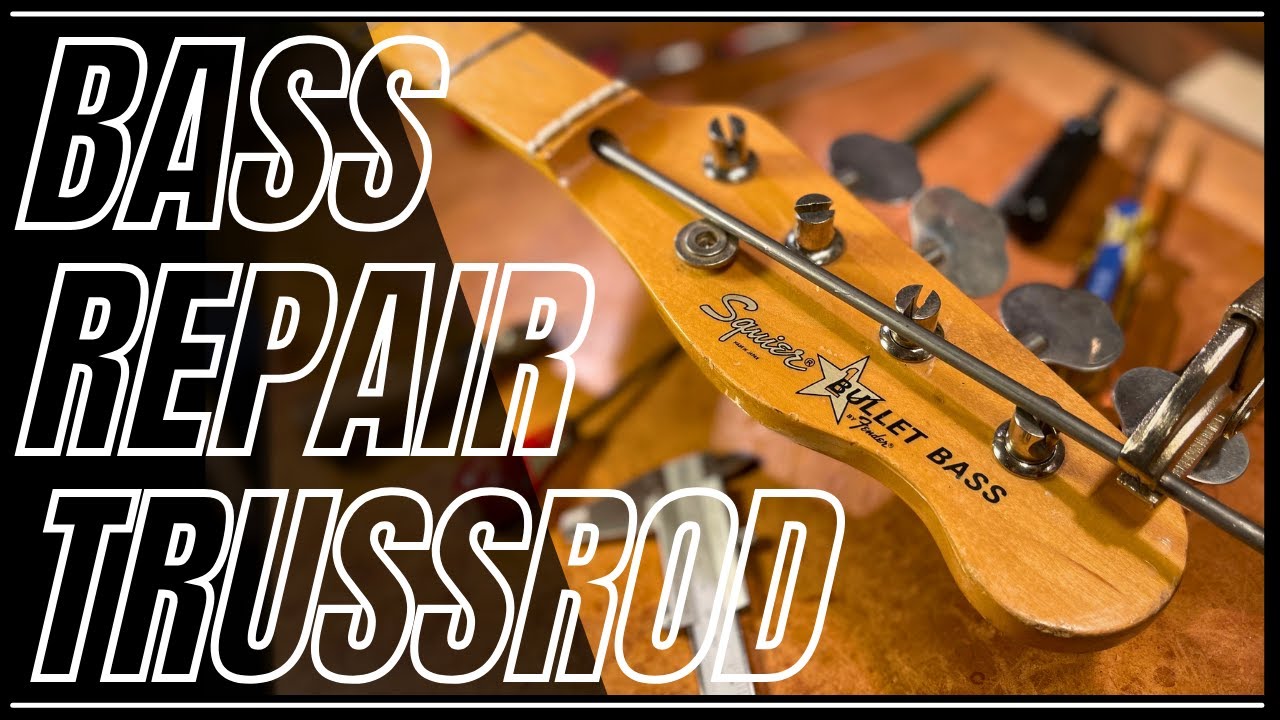 Squier by Fender Bullet Precision Bass Guitar Repair