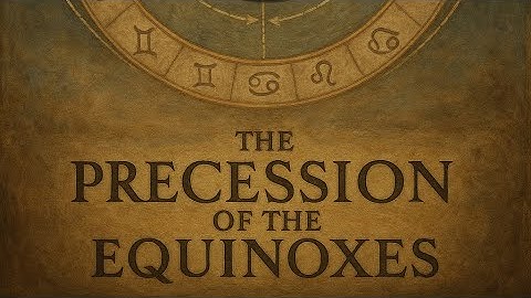 The Precession of the  Equinoxes 