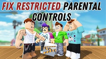 How to Fix This Experience is Restricted by Your Parental Controls in Roblox | ROBLOX Tutorial 2025