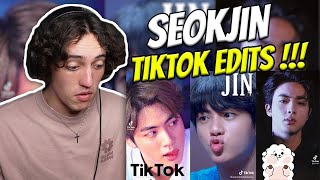 Jin(Kim Seokjin) TikTok Compilation 🔥 | TikTok Edit Reaction !!!