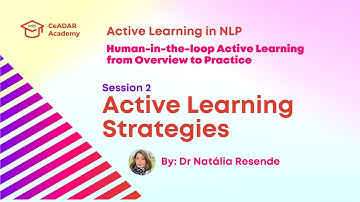 Active learning in NLP - Active Learning Strategies