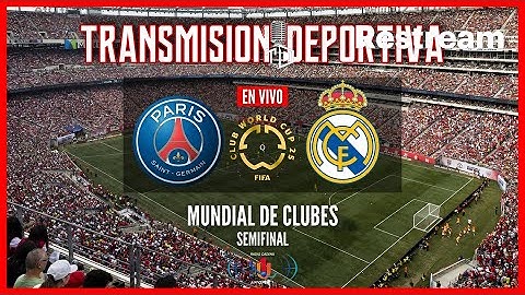 ⚽️ PSG vs REAL MADRID 🔴 EN VIVO 🔴 MUNDIAL DE CLUBES #psg #parissaintgermain #realmadrid #futbol