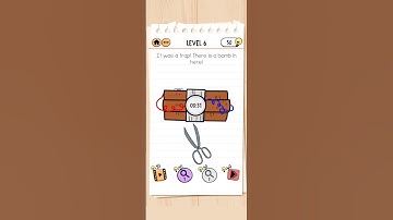 It was a trap there is a bomb in here (Agent Smith) Brain Test 2 - Level 6