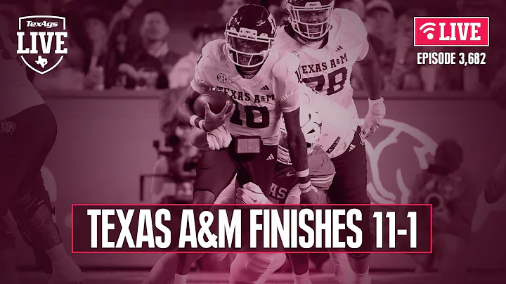 TexAgs Live: Monday, DEC. 1 feat. Billy Liucci, David Nuño, Olin Buchanan & more!