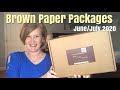 Brown Paper Packages | June-July 2020