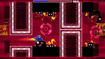 Geometry Dash 2.11 - "Chaotic Airflow" by iLemon (Unrated Demon) [All Coins]