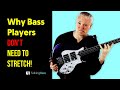 How To Perform Wide Stretches On Bass (Without Stretching!!)