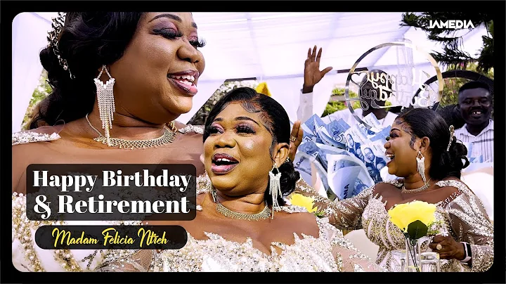 Felicia Ntreh @ 60th BIRTHDAY and RETIREMENT celebration party highlights video 2023