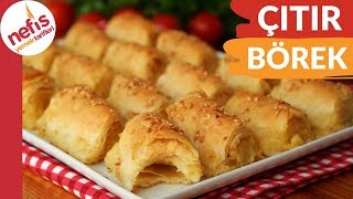 ZOR TARİFLERİ BIRAKIN ÇITIR ÇITIR PATATESLİ BÖREK TARİFİ