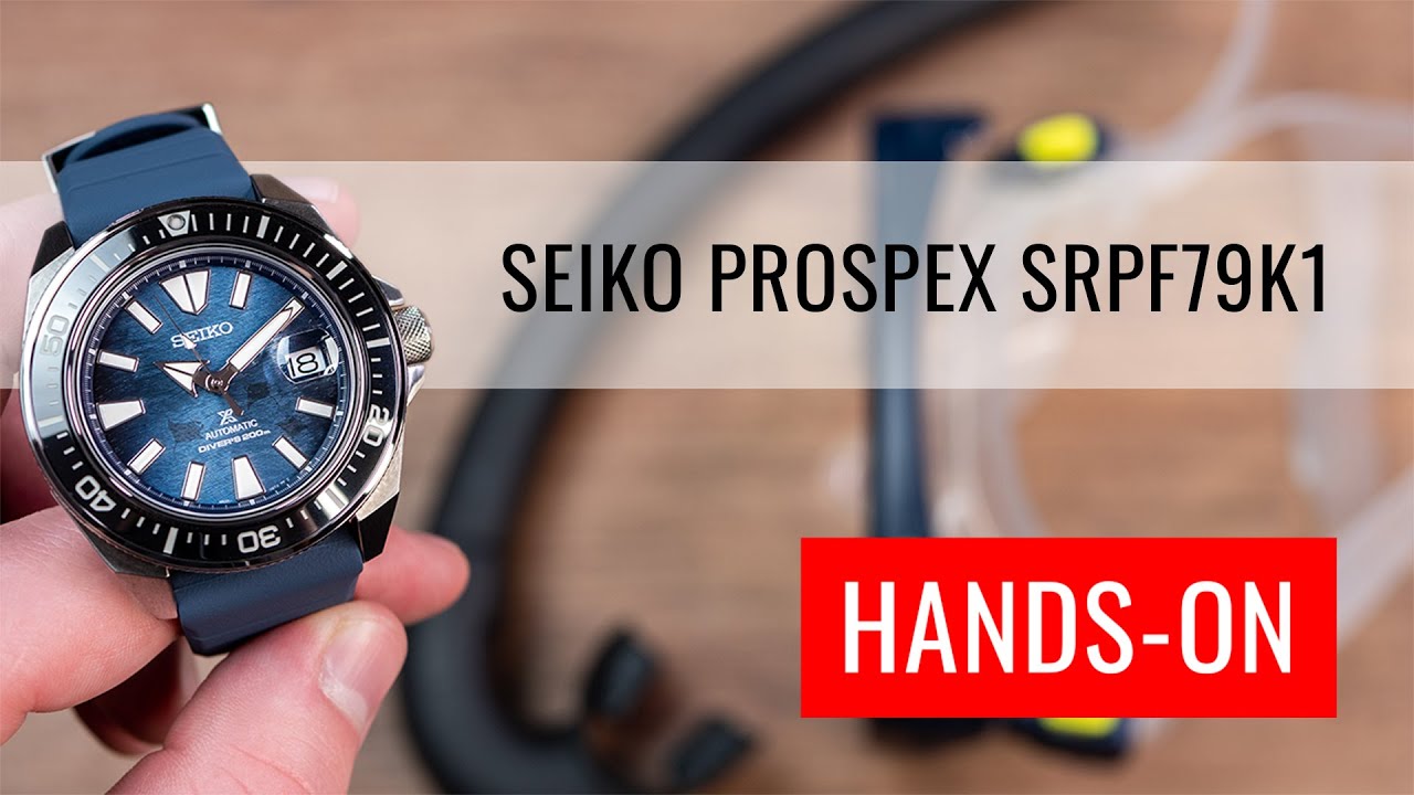 HANDS-ON: Seiko Prospex Sea Automatic Diver's SRPF79K1 Save the Ocean  Special Edition 
