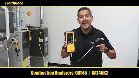 Fieldpiece Instruments CAT45 and CAT85 Combustion Analyzer Introduction