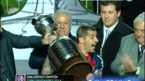 (Emocionante Relato) San Lorenzo 1 Nacional 0 (Relato Osvaldo Wehbe) Copa Libertadores 2014