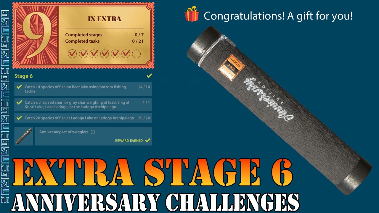 RF4 - Russian Fishing 4 - EXTRA STAGE 6 - 9TH ANNIVERSARY