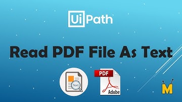 UiPath | Read PDF File | Read PDF Text | How to read PDF files in UiPath | UiPath.PDF.Activities