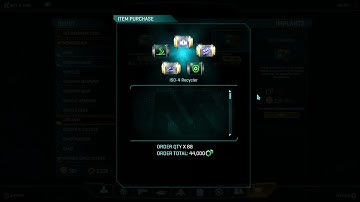 Planetside 2 Spent 40000+ ISO-4 | How to get exceptional implant