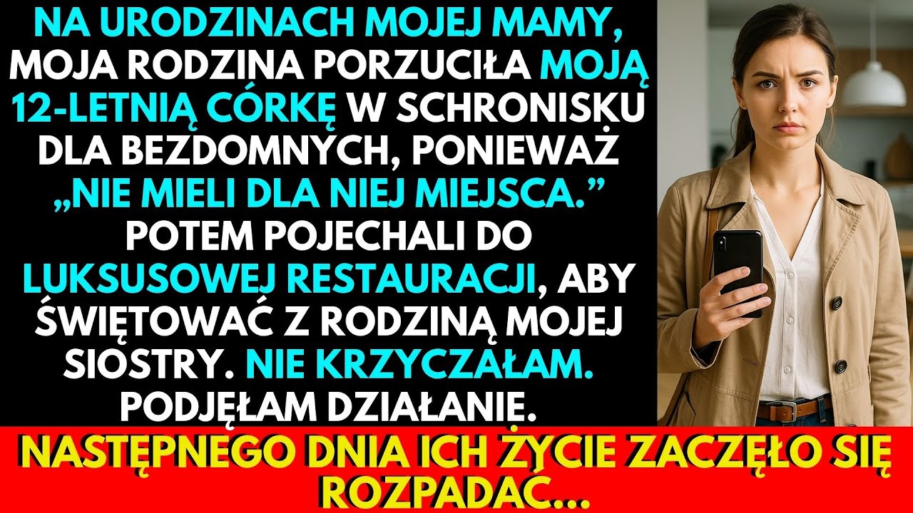 Stałam w drzwiach jej pustego pokoju, trzymając w dłoni tanią gumkę do włosów, i czułam, jak coś we mnie pęka. „Ostatnio źle się zachowuje” – powiedziała Oliwia, jakby to cokolwiek...