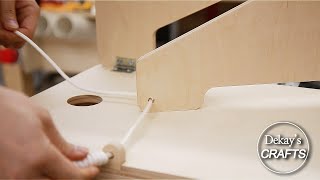 Smart way to fix folding table / woodworking / woodcrafts