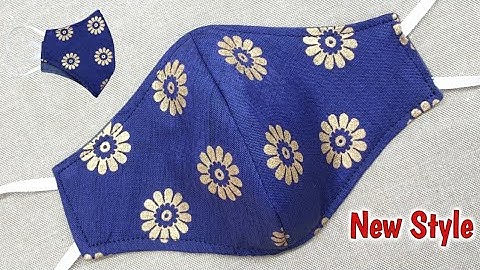 FAST AND EASY ! 3 Layer face mask sewing tutorial | DIY Face Mask | How to make face mask at home