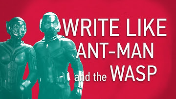 "Accidental" Stakes - Write Like Ant-Man and the Wasp
