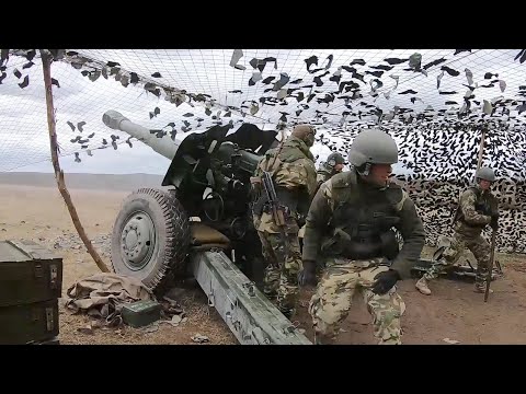 Video: 152-mm gun-howitzer D-20: paglalarawan, larawan