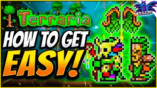 How To Get WITCH DOCTOR NPC | TERRARIA 1.4 | How to Get Leaf Wings | How to Get Tiki Armor (EASY!)