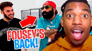 B LOU Reacts To FOUSEY RETURNS!