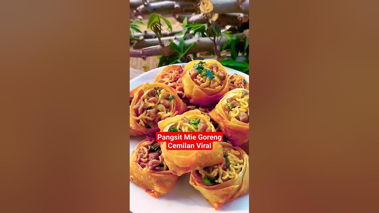 Cara Membuat Pangsit Mie Goreng Cemilan Viral#shorts Cara Membuat Pangsit Mie Goreng Cemilan Viral#shorts
