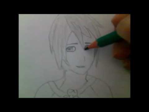 Dessin Aqua Kingdom Hearts