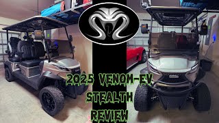 2025 Venom-EV Stealth Golf Cart Review