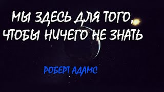 Мы здесь для того чтобы ничего не знать [Р. Адамс, Nik Osho]