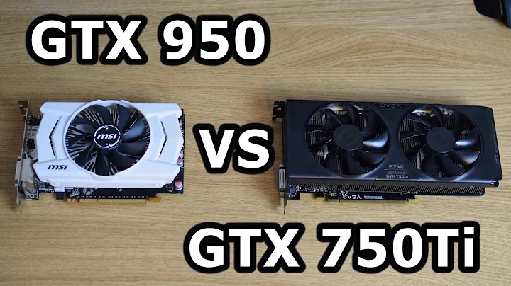 GTX 950 vs GTX 750Ti - Batalha das Placas de Vídeo Baratas!