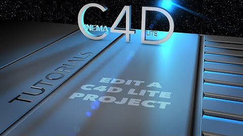 Edit a Cinema 4D Lite project using After Effects