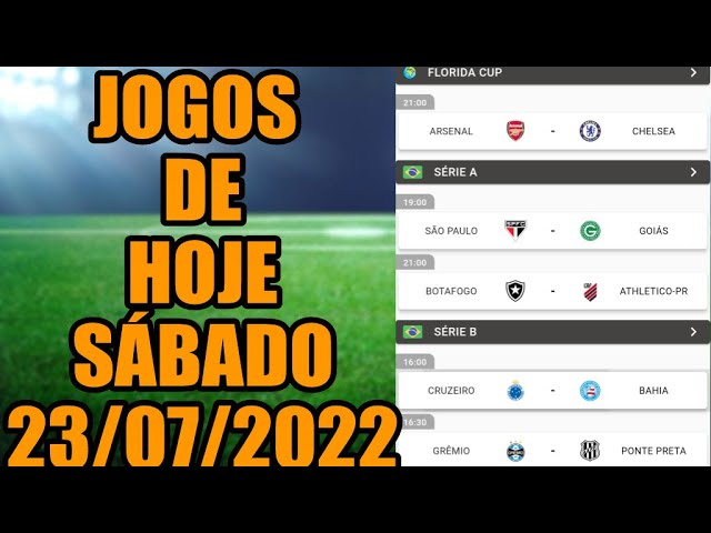 Jogos de hoje: Brasileirão e Série A2 são jogos de destaque no futebol  deste domingo 04/07 - Jogada - Diário do Nordeste