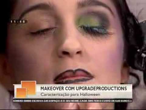 Tutorial 5 - Cabelo e Maquilhagem para Halloween [passo-a-passo]