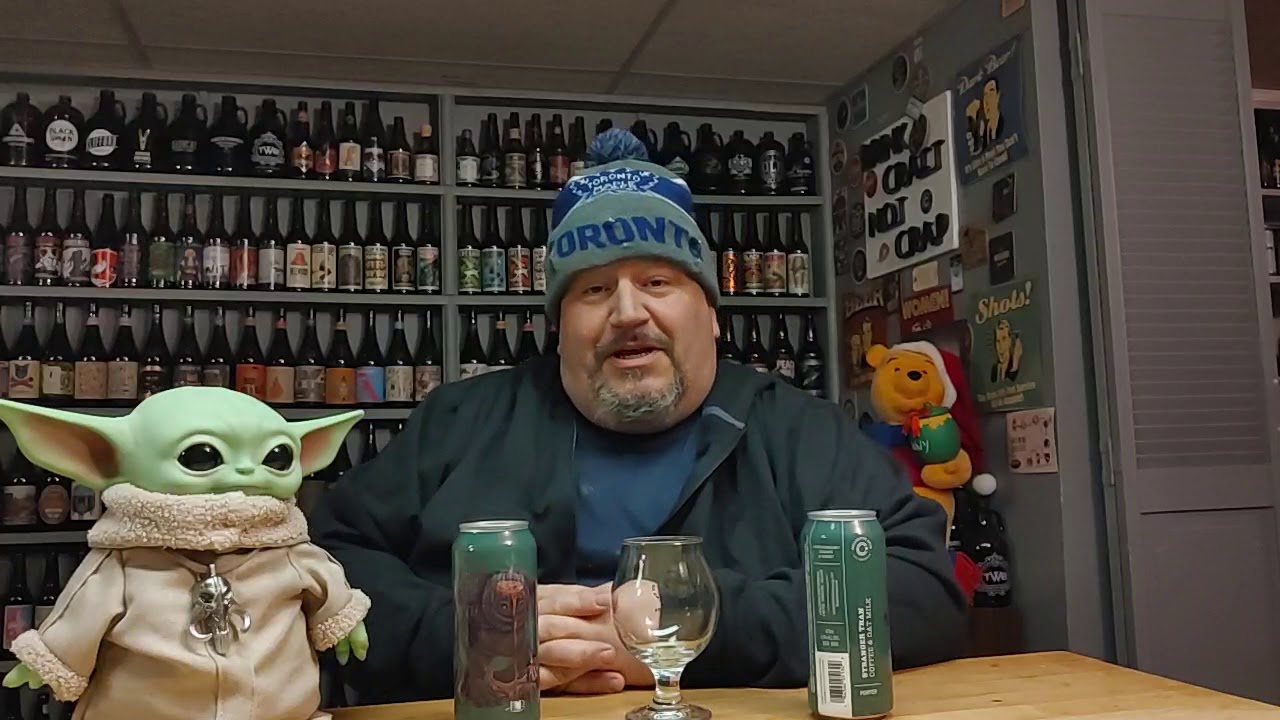 Collective Arts Brewing Stranger than Coffee and Oat Milk Porter