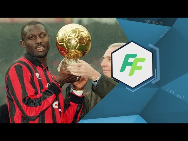 Africa's greatest ever player? | George Weah: AC Milan u0026 Liberia class=