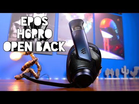 EPOS Gaming Headset Wired Open Noise Canceling with Mic H6 Pro