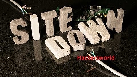 How to crash any website using DOS attack