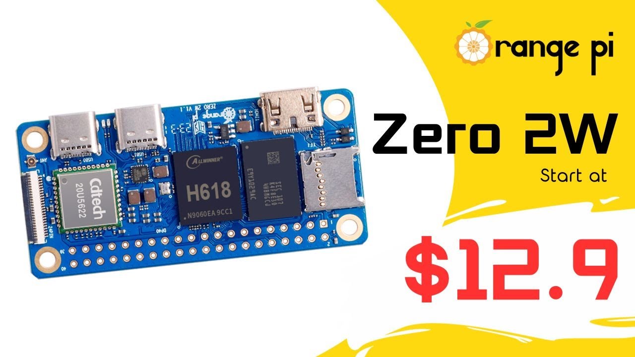 Orange Pi Zero 2W Starts At Only US 12 9 YouTube Orange Pi Zero 2W Starts At Only US 12 9 YouTube