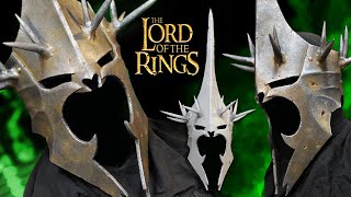 How to Make a LOTR Witch King Helmet  Free Foam PDF Templates  Nazgul Morgul Lord Cosplay