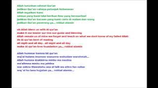 LIRIK LAGU RAHMAT QUR'AN HADDAD ALWI